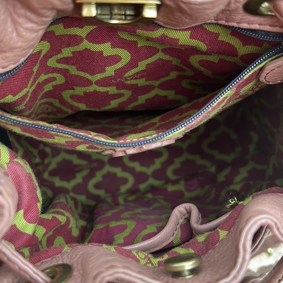 Roan Leather Bucket Purse - Picture 5 of 12